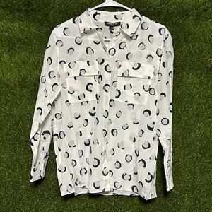 ⭐️LAFAYETTE 148 Zora Blouse